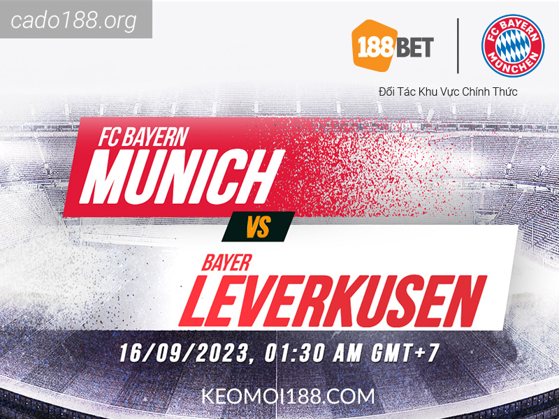 Soi kèo FC Bayern Munich vs Leverkusen, 01h30 ngày 16/09