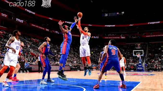 Soi kèo bóng rổ NBA OKC Thunder vs Detroit Pistons 20:10