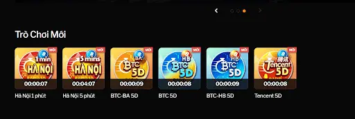 Cược Rapid 5D với 5 game mới được anh em lựa chọn Cược Rapid 5D
