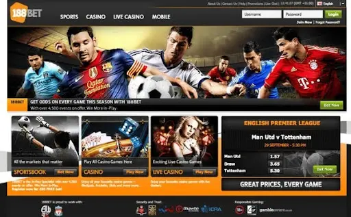 Tham gia 188Bet nhận thưởng cực lớn Phần thưởng hấp dẫn từ khuyến mãi 188bet