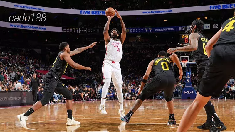 Philadelphia 76ers và Utah Jazz đang trải qua một giai đoạn khó khăn hơn bao giờ hết Soi kèo bóng rổ NBA Utah Jazz vs Philadelphia 76ers ngày 2_2