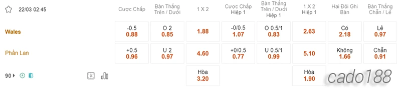 Nhận định soi kèo Wales vs Phần Lan, 02h45 ngày 22.03-2