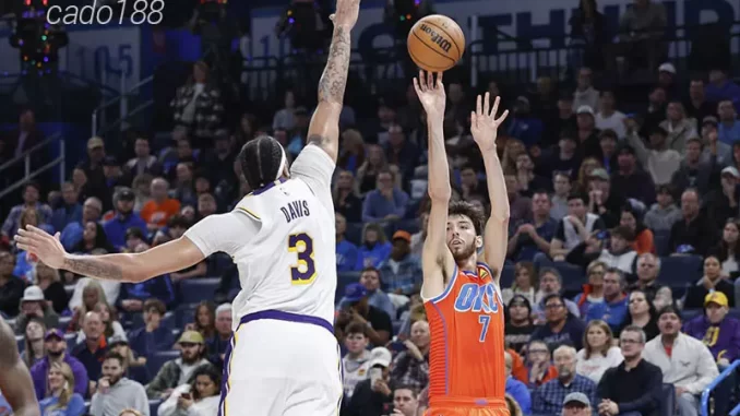Soi kèo bóng rổ NBA LA Lakers vs Oklahoma City Thunder 5_3 Soi kèo bóng rổ NBA LA Lakers vs Oklahoma City Thunder 5_3