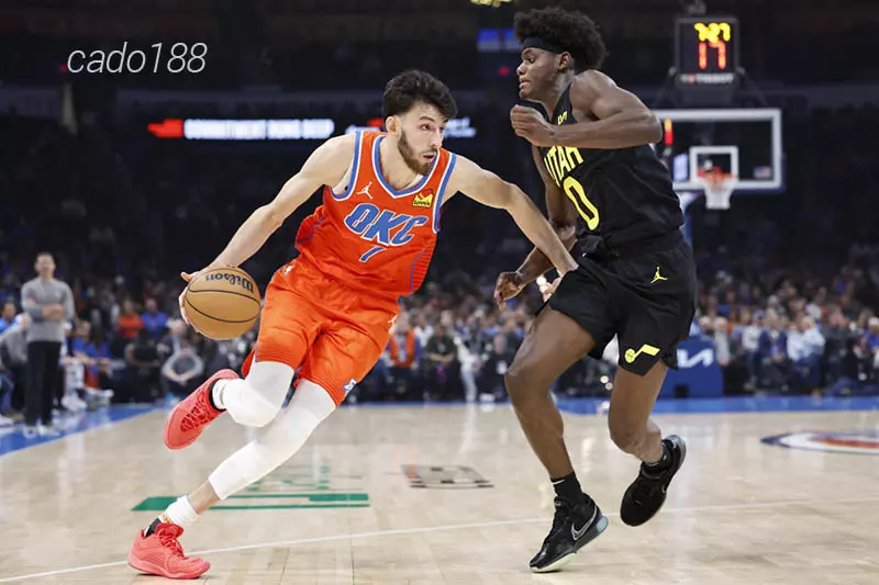 Oklahoma City Thunder liên tiếp mang đến những trận thắng bùng nổ thời gian vừa qua Soi kèo bóng rổ NBA Oklahoma City Thunder vs Utah Jazz 21_3