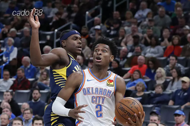 Oklahoma City Thunder thành công giành lấy vị trí dẫn đầu BXH miền Tây từ tay Minnesota Timberwolves Soi kèo bóng rổ Oklahoma City Thunder vs Indiana Pacers 13_3