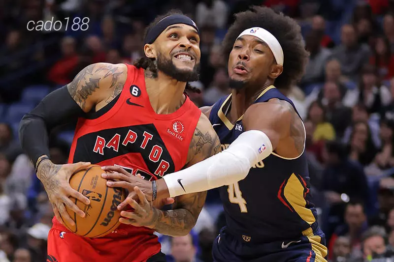 Brandon Ingram và đồng đội đã khiến ngòi nổ chủ lực Tyrese Haliburton của đối thủ không ghi được bất kỳ điểm nào Soi kèo bóng rổ Toronto Raptors vs New Orleans Pelicans 6_3