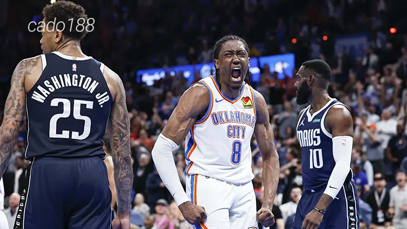 Kyrie Irving trong một ngày thi đấu bùng nổ đã hủy diệt LA Clippers chỉ trong 2 hiệp đấu cuối cùng Soi kèo NBA Oklahoma City Thunder vs Dallas Mavericks 8_5