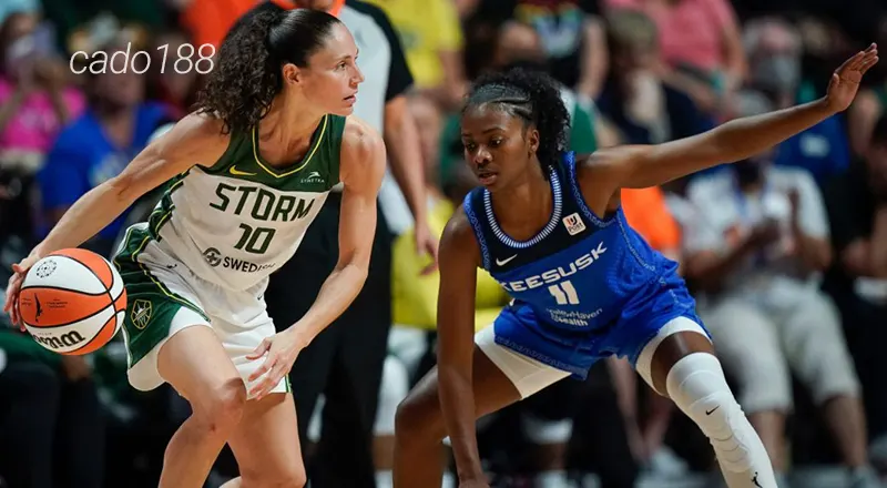 Connecticut Sun một lần nữa gục ngã trước nhà đương kim vô địch Las Vegas Aces. Soi kèo bóng rổ WNBA Seattle Storm vs Connecticut Sun 24_6