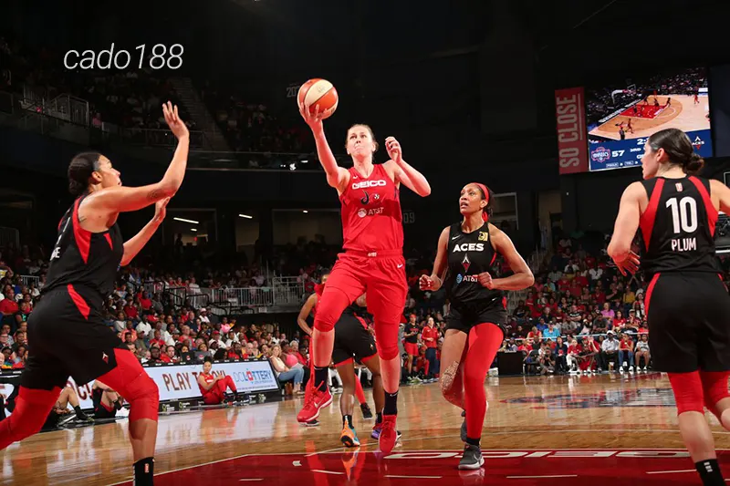 HLV Becky Hammon và các học trò sẽ có cơ hội gặp lại bại tướng Washington Mystics trên sân nhà sắp tới Soi kèo bóng rổ Las Vegas Aces vs Washington Mystics 5_7