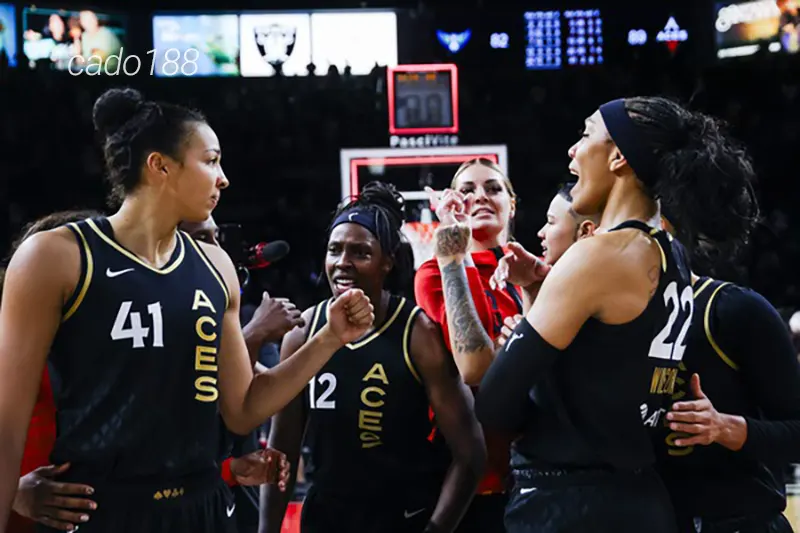 Las Vegas Aces tạm thời giải tỏa áp lực sau chuỗi trận thất bại khi đụng độ các đội top trên bảng xếp hạng Soi kèo bóng rổ WNBA Dallas Wings vs Las Vegas Aces 28_8