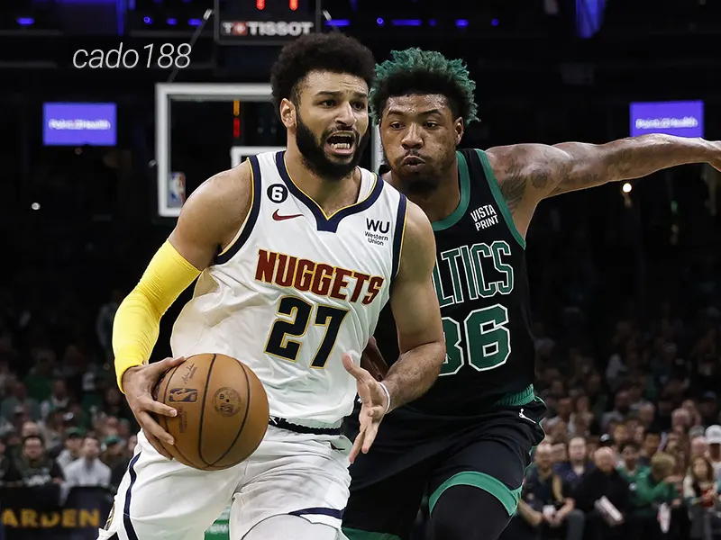 Jayson Tatum và Jaylen Brown tiếp tục là hai ngòi nổ chủ lực của Cỏ Ba Lá trong mùa giải mới Soi kèo bóng rổ NBA Denver Nuggets vs Boston Celtics 4_10