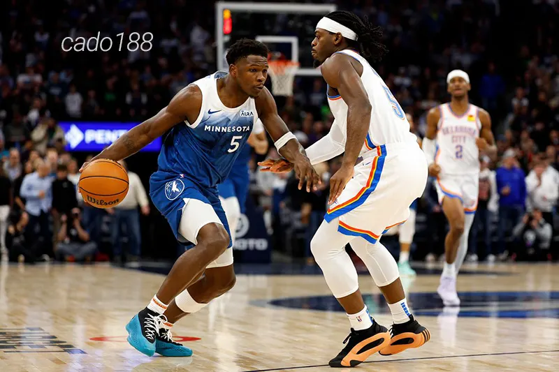 Donte DiVincenzo và Julius Randle tiếp tục vắng mặt trong đội hình Minnesota Timberwolves Soi kèo bóng rổ Minnestota Timberwolves vs OKC Thunder 14_2