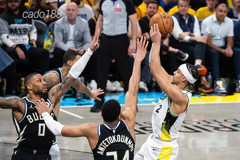 Damian Lillard đánh dấu sự trở lại cực kỳ mạnh mẽ sau trận đấu thảm họa trước đó Soi kèo bóng rổ NBA Milwaukee Bucks vs Indiana Pacers 28_4
