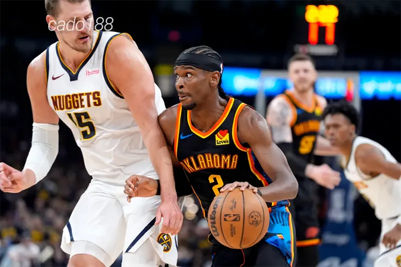 Oklahoma City Thunder thành công gỡ lại một chiến thắng trên sân nhà và cân bằng tỷ số 1 – 1 Soi kèo bóng rổ NBA Denver Nuggets vs OKC Thunder ngày 10_5