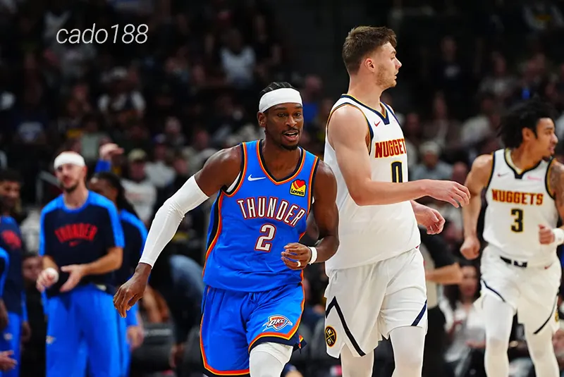 Oklahoma City Thunder đang trải qua một trong những đối thủ khó nhằn nhất tại miền Tây Soi kèo bóng rổ Oklahoma City Thunder vs Denver Nuggets 14_5