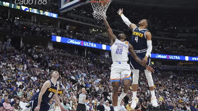 Soi kèo bóng rổ Oklahoma City Thunder vs Denver Nuggets 19-5 Soi kèo bóng rổ Oklahoma City Thunder vs Denver Nuggets 19-5