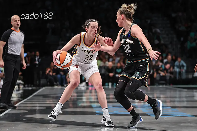 Nhà đương kim vô địch New York Liberty cũng không gặp nhiều trở ngại để có được 2 chiến thắng áp đảo Soi kèo bóng rổ WNBA Indiana Fever vs New York Liberty 25_5